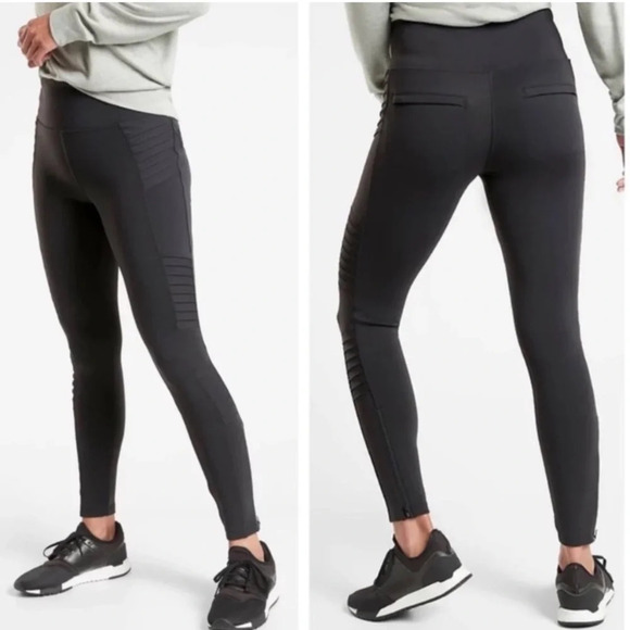 Athleta Delancey Moto Tight - Picture 1 of 15